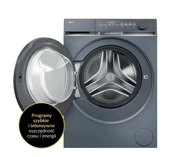 Haier X9 HW100-B14387GUPL Funkcje AI 10kg 1400 obr/min Zdalne sterowanie - TRZECI -55%, ALBO 5-TY ZA 1ZŁ - Kup na Raty - RRSO 0%