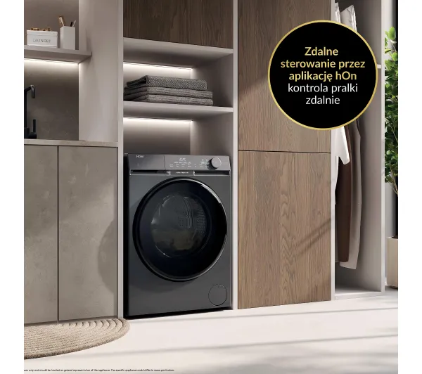 Haier X9 HW100-B14387GUPL Funkcje AI 10kg 1400 obr/min Zdalne sterowanie - TRZECI -55%, ALBO 5-TY ZA 1ZŁ - Kup na Raty - RRSO 0%