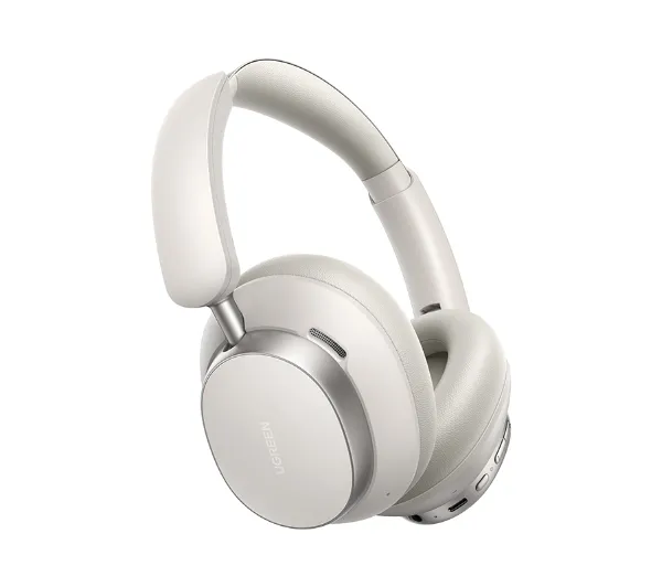 UGREEN Studio Pro HP106 Hybrid ANC Nauszne Bluetooth 6.0 Biały