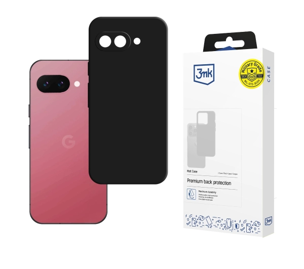 Etui 3MK Matt Case do Google Pixel 9a Czarny