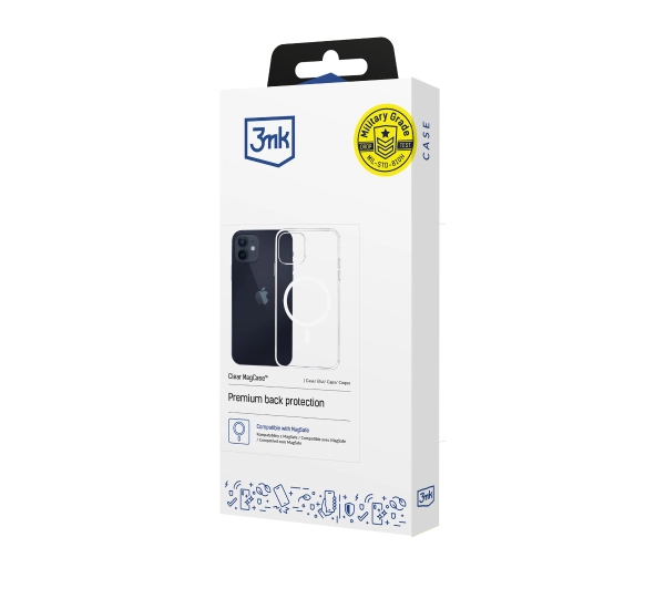 3mk Clear MagCase do Apple iPhone 12/12 Pro