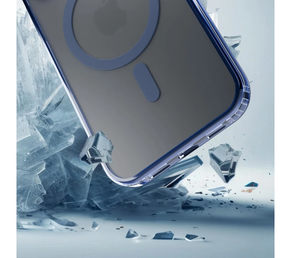 3mk Frosty MagCase Blue do Apple iPhone 17
