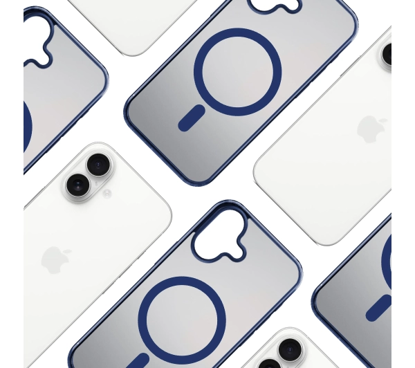 3mk Frosty MagCase Blue do Apple iPhone 17