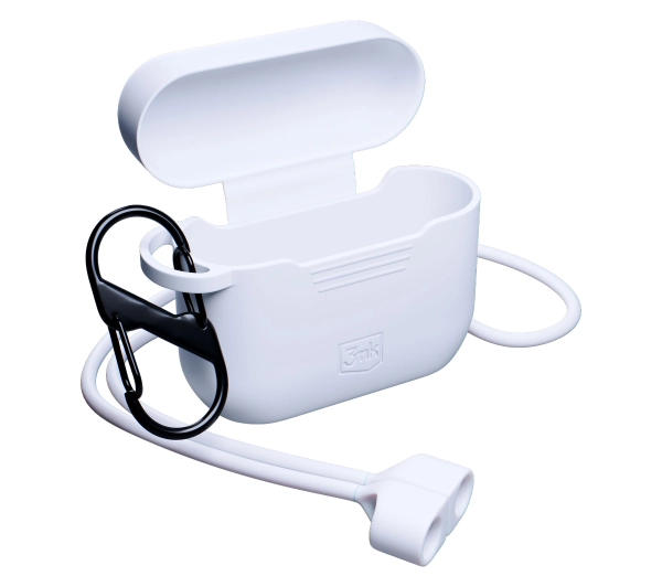 3mk Silicone AirPods Case White do AirPods