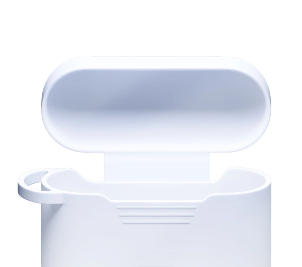 3mk Silicone AirPods Case White do AirPods