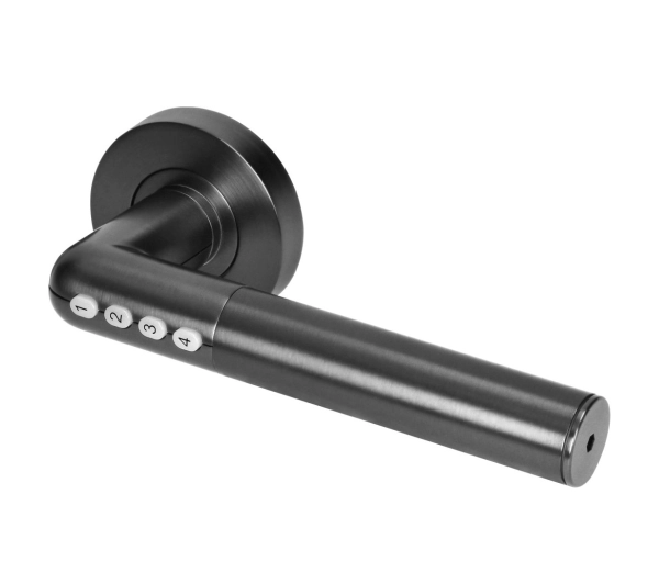 Klamka z zamkiem szyfrowym ORNO OR-ZS-850/B Czarna