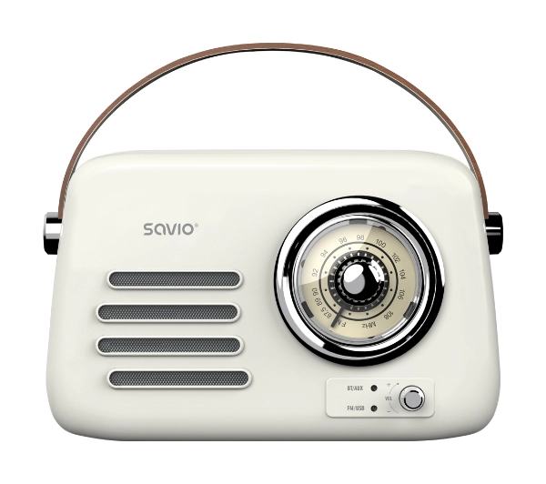 Savio RS-02  Przenośny akumulatorowy Biały 