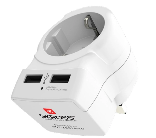 Adapter podróżny SKROSS 1.500280-E (Europa - Wielka Brytania)