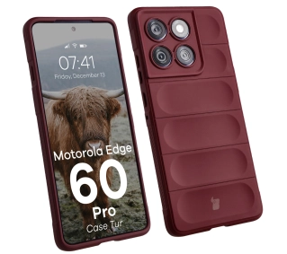 Bizon Tur do Motorola Edge 60 Pro Ciemnofioletowy