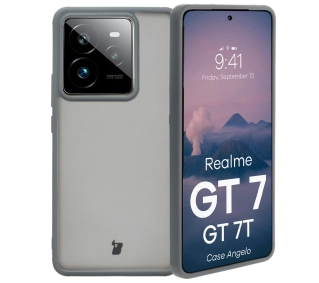 Bizon Angelo do Realme GT 7 / Realme GT 7T z szarą ramką