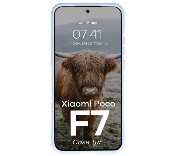 Bizon Tur do Xiaomi Poco F7 Jasnoniebieski