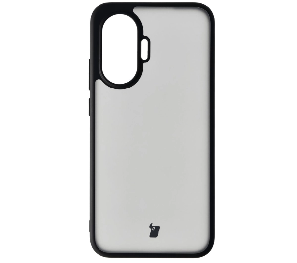 Bizon Angelo do Xiaomi POCO F7 Przydymione z czarną ramką