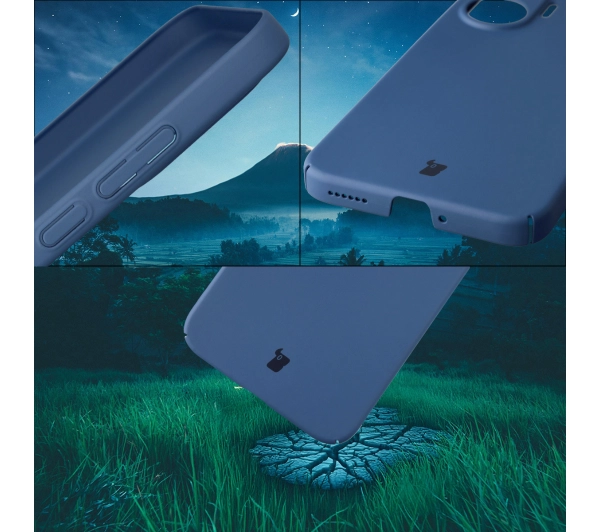 Bizon Łupka do Xiaomi Poco F7 Niebieski