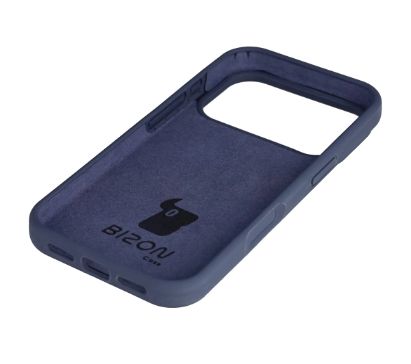 Bizon Silikonowe Soft do Apple iPhone 17 Pro Granatowy