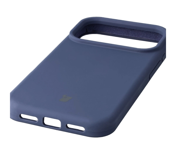 Bizon Silikonowe Soft do Apple iPhone 17 Pro Granatowy