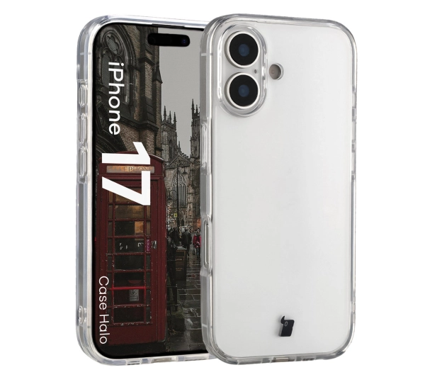Bizon Halo do Apple iPhone 17 Przezroczysty