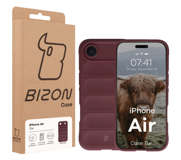 Bizon Tur do Apple iPhone Air Ciemnofioletowy