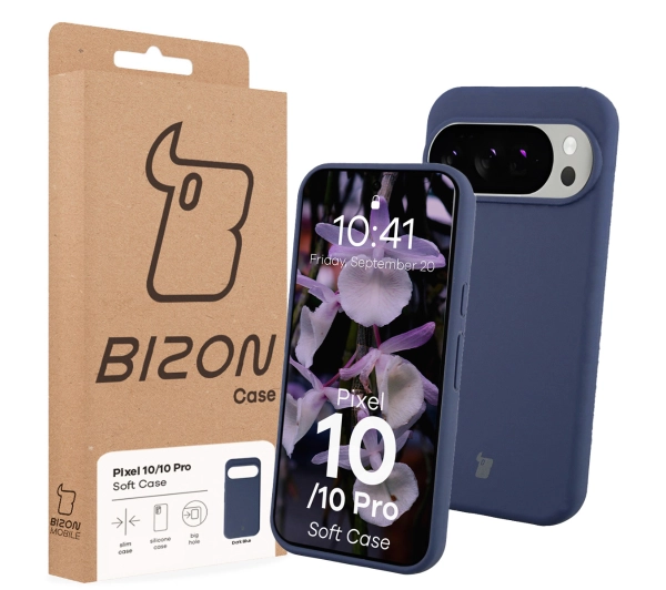 Bizon Soft do Google Pixel 10 / Google Pixel 10 Pro Granatowy