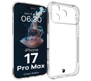 Bizon Salpa do Apple iPhone 17 Pro Max Przezroczysty