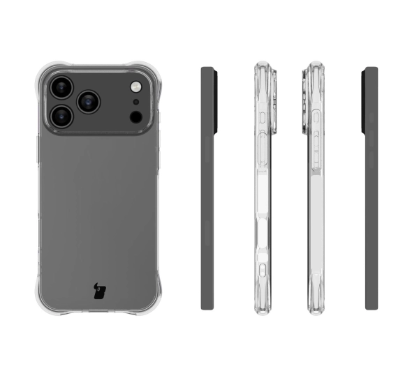 Bizon Salpa do Apple iPhone 17 Pro Max Przezroczysty