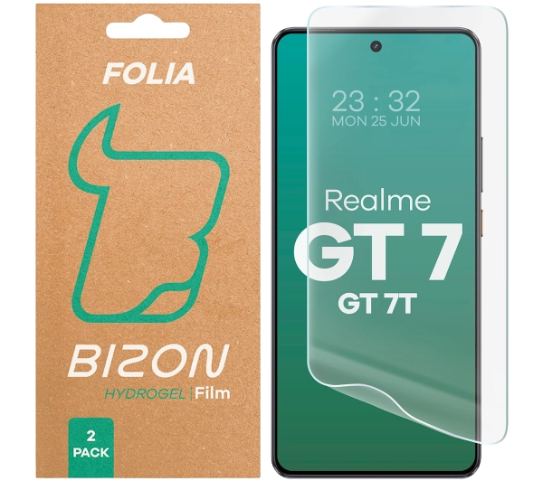 Bizon na ekran Hydrogel Front do Realme GT 7 / Realme GT 7T 2 sztuki