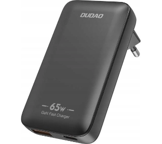 Dudao A65Q GaN 65W USB-A USB-C 65W Czarny - ⚡ EURO HIT CENOWY! ⚡
