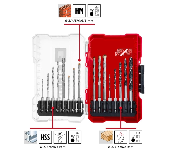 Einhell M-CASE 49108953 (16 szt.)