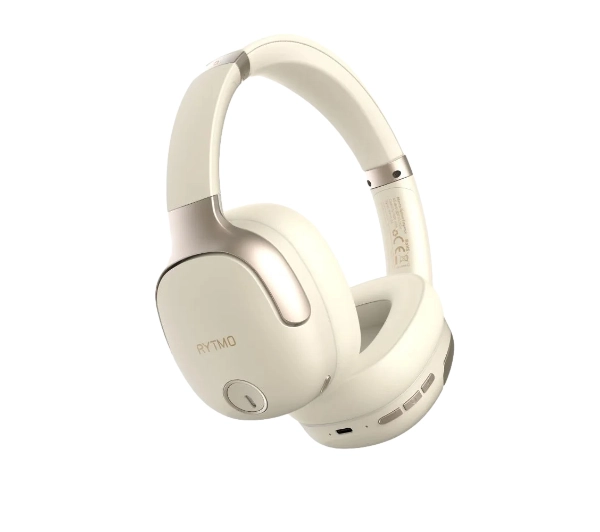 Manta Rytmo Elegance Nauszne Bluetooth 5.3 Kremowe