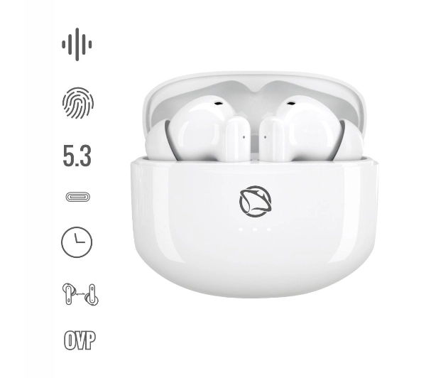 Manta TWS Rytmo Bluetooth 5.3 Biały 