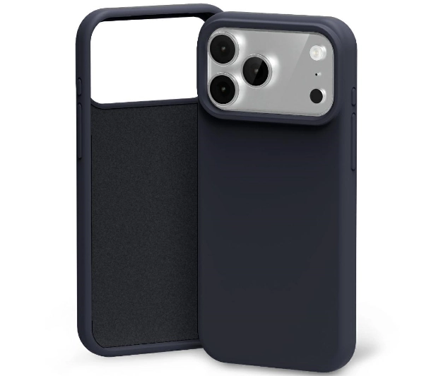 Etui MERCURY Silicone do Apple iPhone 17 Pro Max Granatowy