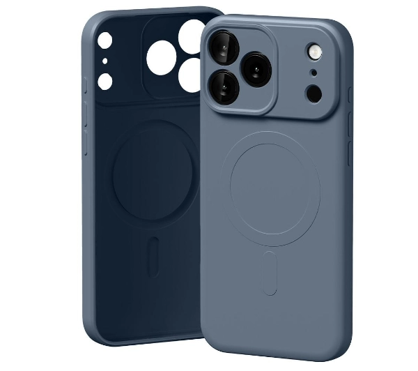 Etui MERCURY Semi-Silicone MagSafe do Apple iPhone 17 Pro Max Granatowy