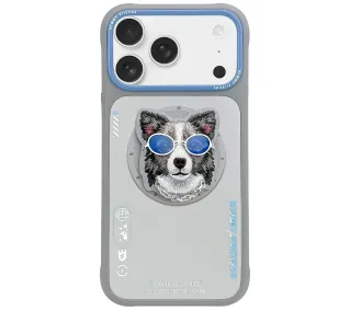Nimmy Glasses Cool Dog MagSafe do iPhone 17 Szary