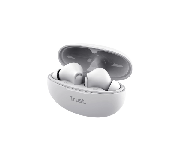 Trust Yavi ENC Dokanałowe Bluetooth Biały