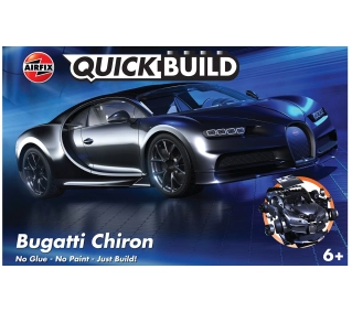 Airfix J6025 Quickbuild Bugatti Chiron - Black