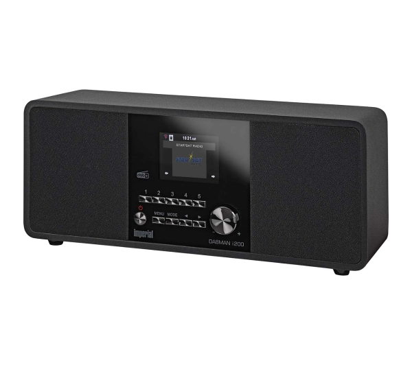 Imperial DABMAN i200 Radio FM DAB+ Internetowe Wi-Fi Czarny - Kup na Raty - RRSO 0%