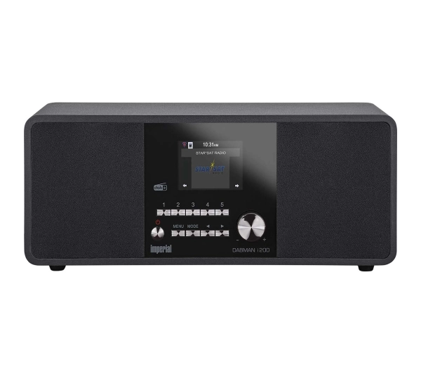 Imperial DABMAN i200 Radio FM DAB+ Internetowe Wi-Fi Czarny