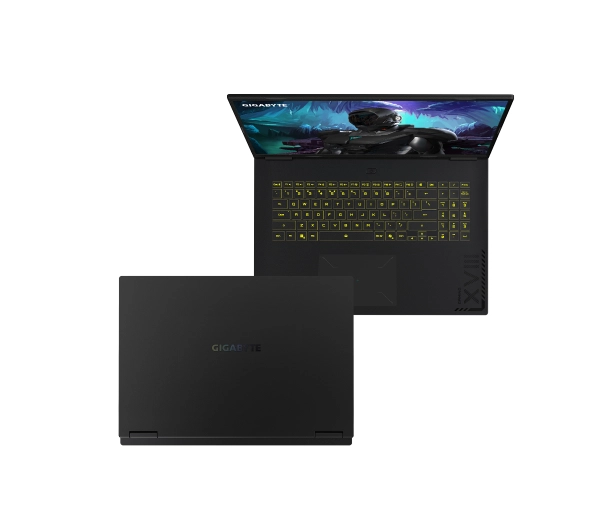 Gigabyte Gaming A18 3VHK3EEF93SD 18" 165Hz R7 260 16GB RAM 512GB Dysk SSD RTX5060 DLSS4 Czarny Funkcje AI - Kup na Raty - RRSO 0%