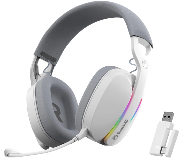 Słuchawki Marvo Pulz 70W Białe (HG9086W WH)