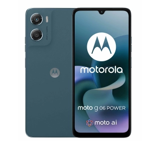 Motorola moto g06 power 4/64GB Funkcje AI 6,88" 120Hz 50Mpix Niebieski - ⚡ BESTSELLERY ⚡ - Kup na Raty - RRSO 0%