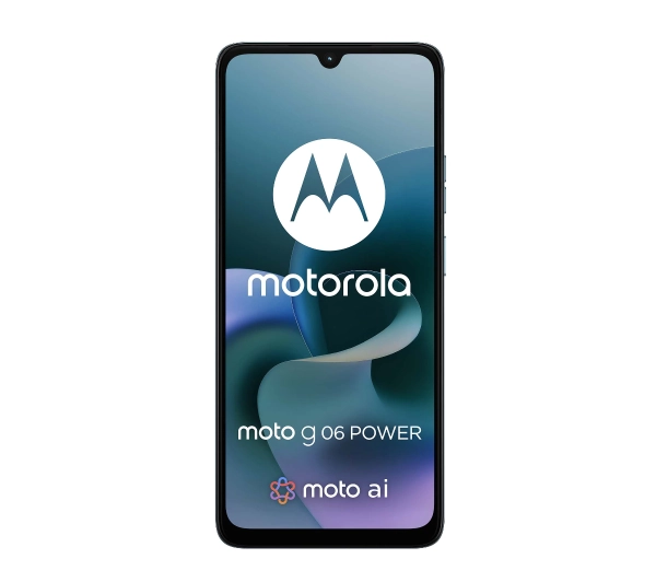 Motorola moto g06 power 4/64GB Funkcje AI 6,88" 120Hz 50Mpix Niebieski - ⚡ BESTSELLERY ⚡ - Kup na Raty - RRSO 0%