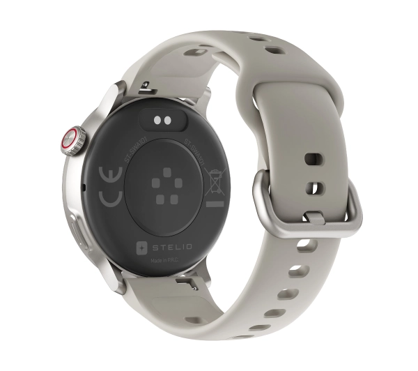 STELIO Activ Funkcje AI 46mm GPS Srebrny