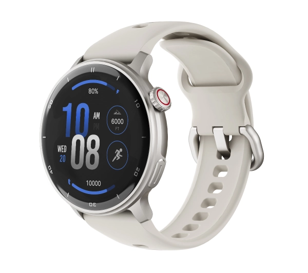 STELIO Activ Funkcje AI 46mm GPS Srebrny