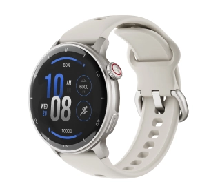 STELIO Activ Funkcje AI 46mm GPS Srebrny