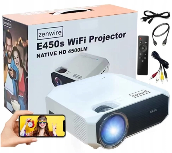Zenwire KPROE450S LED HD Ready Wi-Fi Bluetooth