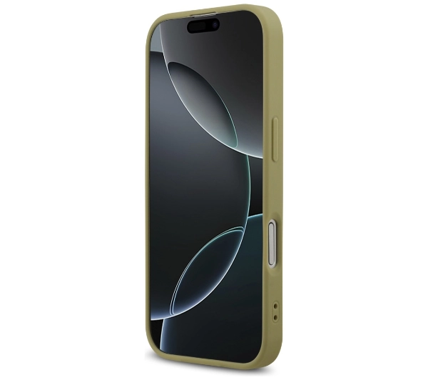 Guess Fixed Glitter Big 4G do iPhone 17 złoty