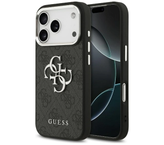 Guess 4G Big 4G Classic Logo do iPhone 17 Pro czarny srebrny