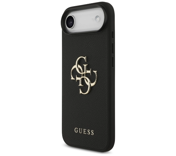 Guess Grained Big 4G & Classic Logo do iPhone Air Czarny