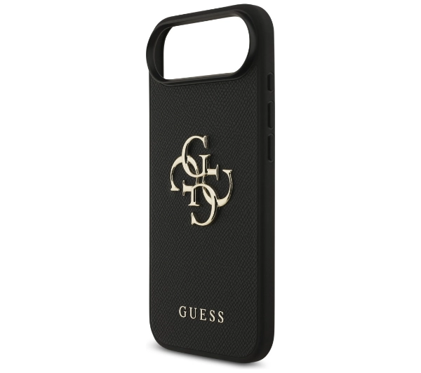 Guess Grained Big 4G & Classic Logo do iPhone Air Czarny