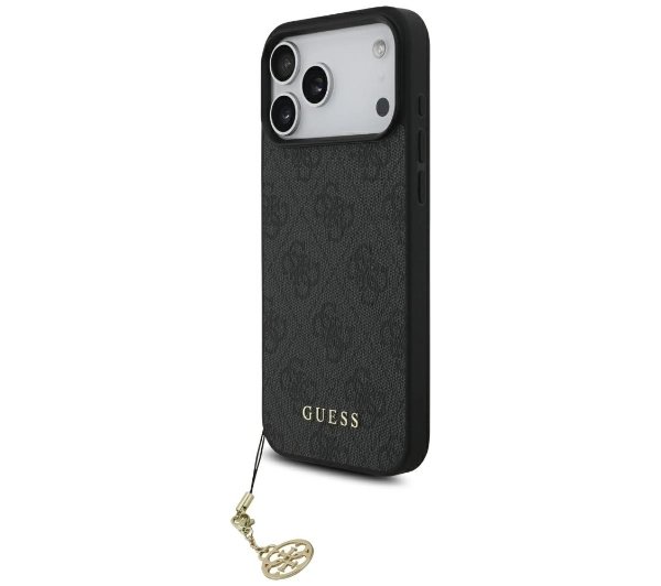 Guess 4G Charms Collection MagSafe do iPhone 17 Pro Max Czarny