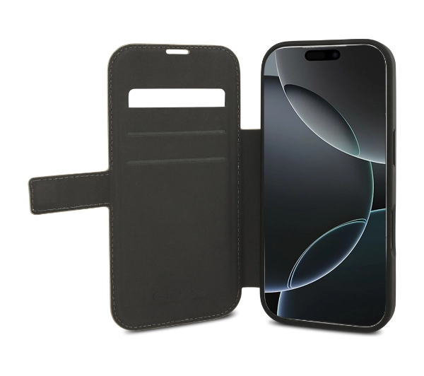 Guess Book 4G Metal Logo do iPhone 17 Pro Różowy